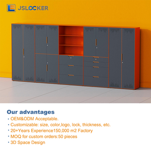 Solución de Muebles de Oficina JSlocker, Gabinete de Almacenamiento Metálico, Archivador de Acero para Oficina con Fabricante OEM Personalizado - Product Image 2