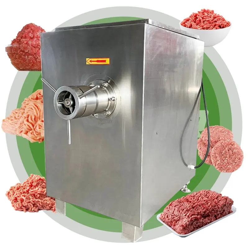 Automatic Industrial Heavy Duty Chicken Back Frozen Meat Grinder Equipment Beef and Mutton Planer Machine for Sale