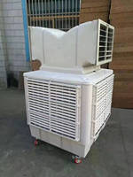 Refroidisseur d'air évaporatif à réservoir d'eau surélevé, mobile, économe en énergie, climatiseur portable pour la maison et l'industrie