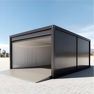 Almacén Modular Portátil, Garaje de Estructura de Acero Prefabricado para Almacenamiento Comercial e Industrial - Product Image 1