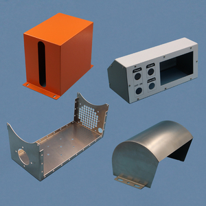 تصميم OEM صفائح معدنية حاوية من الألومنيوم الصلب بأكسيد sheetmal حالة أداة إلكترونية قذيفة حاوية صندوق الإسكان - Product Image 4