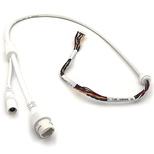 Grosir kustom putih 10pin 28AWG tembaga kuningan PVC jaket aluminium terisolasi IP67 tahan air DC RJ45 konektor <span class=keywords><strong>Harness</strong></span> kabel - Product Image 2