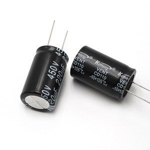 Aluminum Electrolytic <b>Capacitor</b> 220UF 450V PET Casing Direct Insertion High Voltage Filter Model 220UF450V - Product Image 2