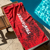 Microfiber Soft Print Beach Towel Custom Lightweight Super Absorbent Sand Free Eco Friendly Travel Towels for Camping Yoga