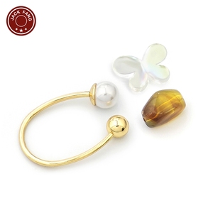 อุปกรณ์ตกแต่งชุดว่ายน้ำบิกินี่แบบกำหนดเอง ตัวล็อครูปทรงแปลกตา ตัวล็อคโลหะสำหรับชุดเดรสผู้หญิง ประดับด้วยลูกปัดและห่วงโลหะ - Product Image 4