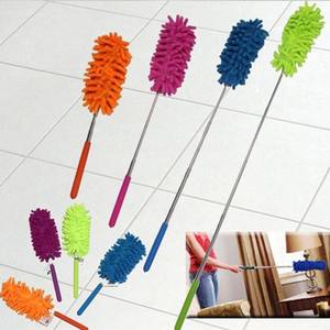 A2416 Brosse <span class=keywords><strong>extensible</strong></span> pour chambre à domicile Manche en chenille <span class=keywords><strong>Plumeau</strong></span> de voiture Nettoyage de la poussière <span class=keywords><strong>Plumeau</strong></span> en microfibre - Product Image 5