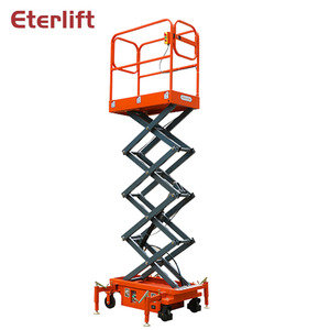 Plataforma Elevadora de Tijera Eléctrica Autopropulsada Compacta SAGA FIRST, Nueva, en Oferta, de <span class=keywords><strong>3m</strong></span>, 4m y 4.8m, con Capacidad de 100kg - Product Image 3