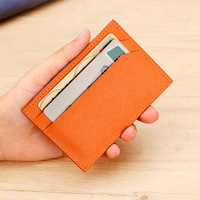 Portefeuille universel pour jeunes en PU, nouvelle pochette minimaliste pour cartes, marque de luxe pour femmes et hommes, vente en gros