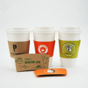 paper cup with sleeve, white double wall coffee paper cups,coffee paper cup disposable