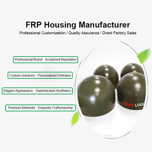 Hochfeste 6ft Antenne Radom Shell Outdoor Fiberglas Hochfrequenz systeme für Starlink X Boots schale mit Radom - Product Image 6