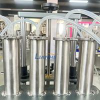 Machine de remplissage de parfum facile à utiliser avec 4 buses, remplisseur d'huile parfumée sous vide avec écran PLC