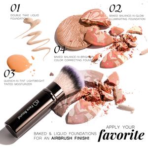 مجموعة فرش مكياج فاخرة من BS-MALL تضم 20 قطعة متعددة الوظائف مع حامل وحقيبة - Product Image 3