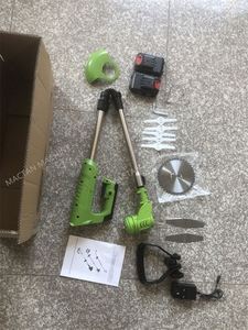 เครื่องตัดหญ้าไฟฟ้า 12 โวลต์ แบบพกพา เครื่องตัดหญ้าไร้สาย แบตเตอรี่ลิเธียมไอออน - Product Image 3