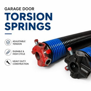 Garage <b>Door</b> <b>Spring</b> Residential Adjustable Garage <b>Door</b> Torsion <b>Springs</b> Durable Heavy Duty Kit - Product Image 1