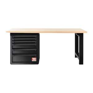 FACOM - RWS2-2MW6DBS de travail en bois noir 2m-EAN 3662424174643 BANCS DE TRAVAIL ET TABLES - Product Image 1