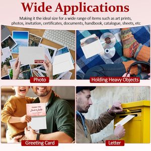 <span class=keywords><strong>Enveloppe</strong></span> d'expédition personnalisée pour cartes <span class=keywords><strong>à</strong></span> collectionner 4,5x6,5 pouces, auto-adhésive, pour protège-cartes rigides de sport - Product Image 5