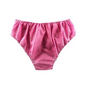 Braguitas Desechables Transpirables de Tela No Tejida <span class=keywords><strong>para</strong></span> Mujeres y Hombres, <span class=keywords><strong>para</strong></span> Viajes de Negocios, Spa, Sin Necesidad de Lavado, Ropa Interior <span class=keywords><strong>para</strong></span> <span class=keywords><strong>la</strong></span> Menstruación - Product Image 3