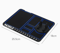 Auto Armaturen brett rutsch feste Matte Schreibtisch Telefonst änder Auto Antislip Silikon Telefon halter Pad Matte für Mittel konsole