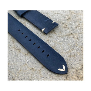 Bracelets de montre en cuir de vachette sur mesure, alternative douce pour hommes et femmes, accessoires de montre de style vintage. - Product Image 5