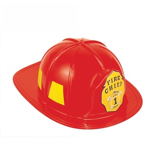 <span class=keywords><strong>Casque</strong></span> de pompier <span class=keywords><strong>HLC</strong></span> noir et rouge pour festival, personnalisé, pour enfants et adultes, pour cosplay de pompier - Matériau non PVC - Product Image 2