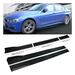 for lexus is250 bumper lip for bmw m2 g87 r44 side skirt extension 3.5"/ 90mm fender flares wide body kit wheel arche