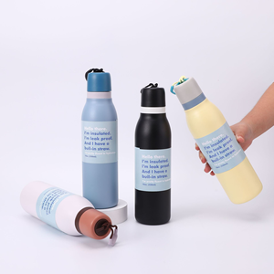 Sport Trendy Portable Handbag Cute Slim Water <b>Bottle</b> Gym Sport 304 Stainless Steel Skinny <b>Mini</b> Drink <b>Bottle</b> - Product Image 1