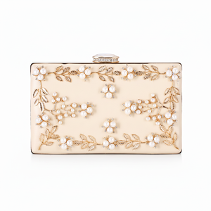 Sac à main pour femmes entièrement orné de diamants, sac à main à chaîne, pochette de soirée - Product Image 1