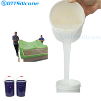 Silicone liquide de super qualité pour la fabrication d'ensachage sous vide Silicone RTV-2