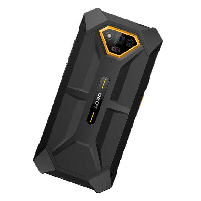 6.52 Inch HD+ 720*1600 Feature Phones AORO A27 6320mAh Dual Sim Smart Phone 60Hz Feature Phones