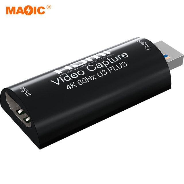 4K 60HZ HDMI Video Capture for Live Broadcast Game Education for Livestreaming Live Streaming