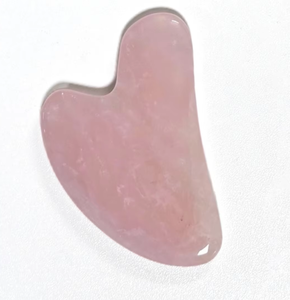 Herramientas de belleza para reafirmar la piel, revitalizador de piel, 100% natural, cuarzo rosa, jade gua sha con caja. - Product Image 2