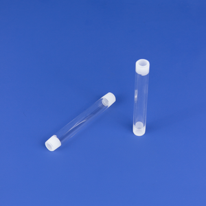 Chịu nhiệt độ cao chủ đề Ống ThủY Tinh tùy chỉnh Ống thạch anh Ống nghiệm với - Product Image 4