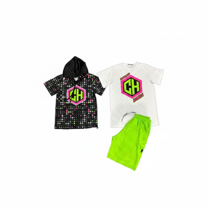 Sublimación uniformes de futbol color verde y blanco manga corta Deportes Fútbol sudaderas con capucha camisetas de fútbol - Product Image 2