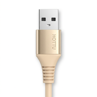 Câble de charge Micro USB couleur or champagne, USB-A vers Micro USB, pour téléphone Android, tablette, batterie externe, voiture, maison, voyage