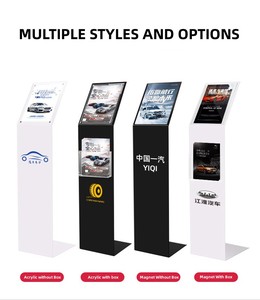 Giá Đỡ Tài Liệu <span class=keywords><strong>A4</strong></span> <span class=keywords><strong>Acrylic</strong></span> Trong Suốt Tùy Chỉnh Giá Trưng Bày Biển Quảng Cáo Đứng Trên Sàn Cho Siêu Thị Triển Lãm - Product Image 4