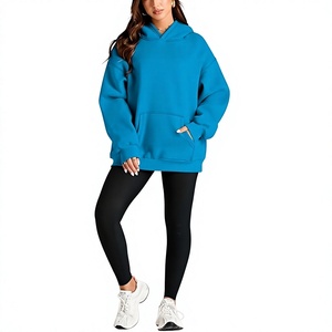 Pull à capuche en tricot pour femme ODM, couleur unie, broderie sur le devant, 100% coton, décontracté pour l'hiver, provenant du Bangladesh - Product Image 5