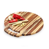 Planche à découper cuisine bambou sac créatif multifonction OEM personnalisé en acier tungstène Logo Note de temps couteau blocs pièce équilibre