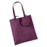 Sac fourre-tout carré en coton 100% Westford Mill W101-PLU-UNICA Promo Shopper, taille unique, style décontracté, fabriqué en Italie pour promotion