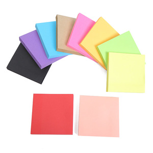 Korean Style Fluorescent Sticky Notes Colorful Self Adhesive Memo <b>Pads</b> Strong Stickiness Office School Stationery Wholesa - Product Image 5