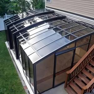 Đa mục đích rõ ràng <span class=keywords><strong>PC</strong></span> tấm rắn cho mái gian hàng triển lãm tiếng ồn rào cản và biệt thự Skylight - Product Image 2