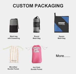 Chất lượng cao in logo hấp thụ nước cát miễn phí tùy chỉnh sợi nhỏ bãi biển Khăn - Product Image 4