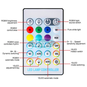 Kit d'éclairage LED 18W RGBW à fibres optiques pour plafond étoilé, avec télécommande, pour voiture et plafond de maison - Product Image 5