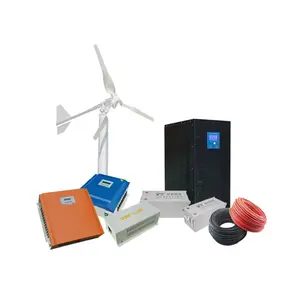 Custom wholesale 3kw 5kw 10kw off grid wind mills power generator system kit