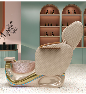 Sillón de Pedicura de Lujo Personalizable para Salón de Belleza, Cómodo Baño de Pies de Lujo con Masaje - Product Image 3