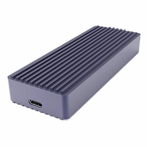 Transfert <span class=keywords><strong>rapide</strong></span> 40Gbps Clé M & B Type C USB4.0 Boîtier de disque dur <span class=keywords><strong>externe</strong></span> Boîtier <span class=keywords><strong>SSD</strong></span> en aluminium pour M.2 NVME Fastest NVME M.2 USB 4.0 - Product Image 1