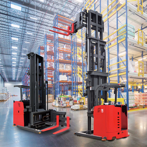 รถยกแบบนั่งขับ Mc10 Mc15 1.5 ถึง 1.8 ตัน 2 ตัน แบบ Reach Truck  3 ทิศทาง  พร้อมแบตเตอรี่แบบสามจุด  สำหรับวางพาเลท - Product Image 2