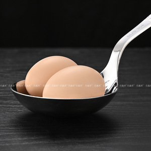 Cuillère à soupe Bosuns Creative en acier inoxydable 304, grande tête profonde pour servir les soupes et les plats chauds - Product Image 1