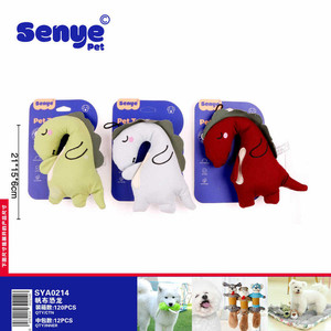 Divertente e sicuro peluche dinosauro Pet giocattoli durevole tessuto Oxford in colori misti 21x15x6cm - Product Image 1