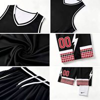 Ropa Deportiva de Baloncesto Personalizable con Estampado, Uniforme de Baloncesto Transpirable y de Secado Rápido, Adecuado para Equipos de Baloncesto