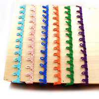 15mm pas cher en gros vêtements tressé dentelle ruban élastique bouton boucle dentelle couture col chapeau tissu extensible rideau coupe
